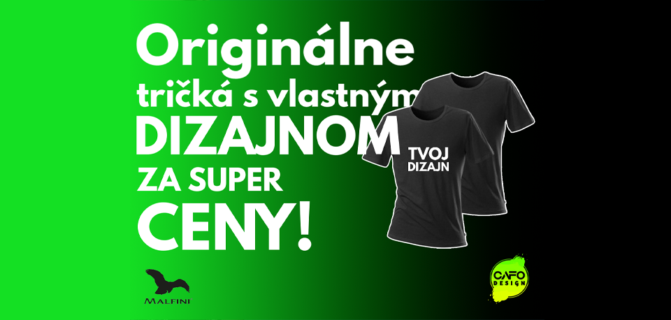 Vytvor si svoje vlastné tričko!