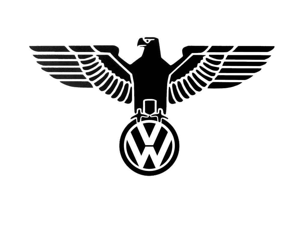 Nálepka "Orol Volkswagen" 30x17cm