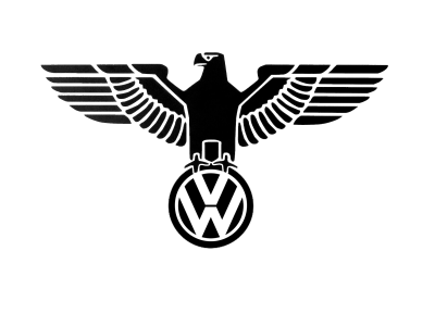 Nálepka "Orol Volkswagen" 30x17cm