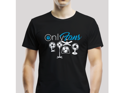Tričko Unisex "Only Fans" Čierne