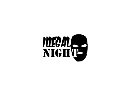 Nálepka Illegal Night