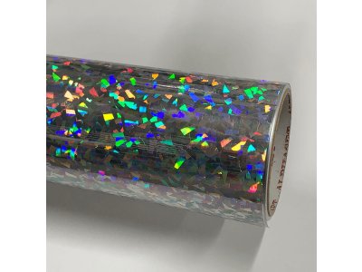 Holografická Crystal 0.61x50m Rainbow