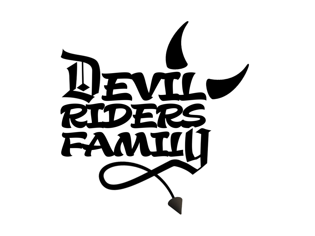 Nálepka Devil Riders Family