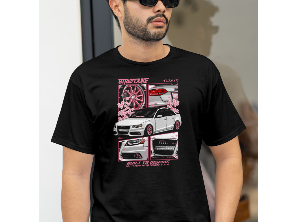 Tričko Unisex Audi JDM Style