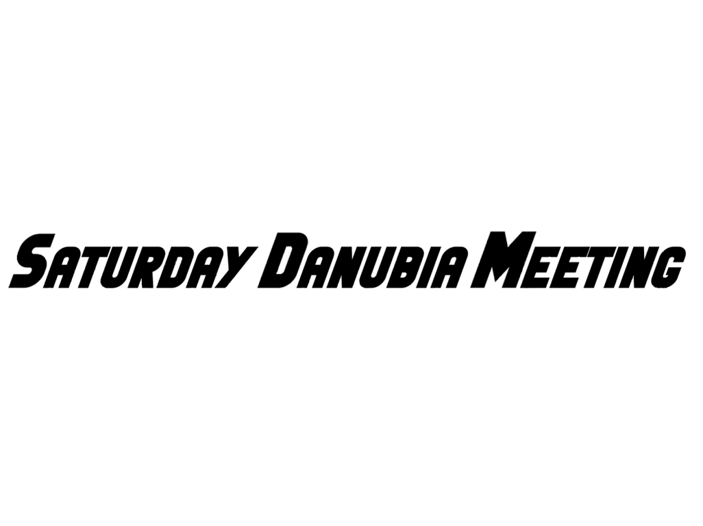 Nálepka "Saturday Danubia Meeting" 60x5cm
